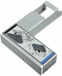 Adapter Mounting Bracket Dell 09w8c4 From 2.5" To 3.5" Ssd Hdd Metal Gray