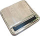 Silver Classic Waterproof Rolling Paper Case Pattern Design