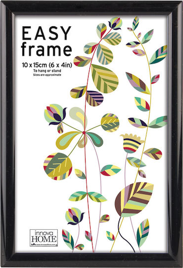 Innova Plastic Photo Frame With Black Frame
