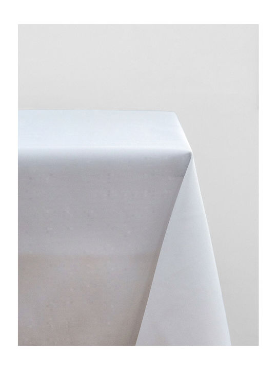 Sunshine Τραπεζομάντηλο Αλέκιαστο White 105x105εκ.