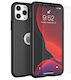 360 Full Cover Plastic / Tempered Glass / Silicon 0.3mm Negru (Galaxy M20)