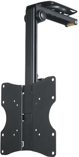 HAMA 00220876 Βάση Τηλεόρασης Οροφής έως 117" και 20kg Μαύρο