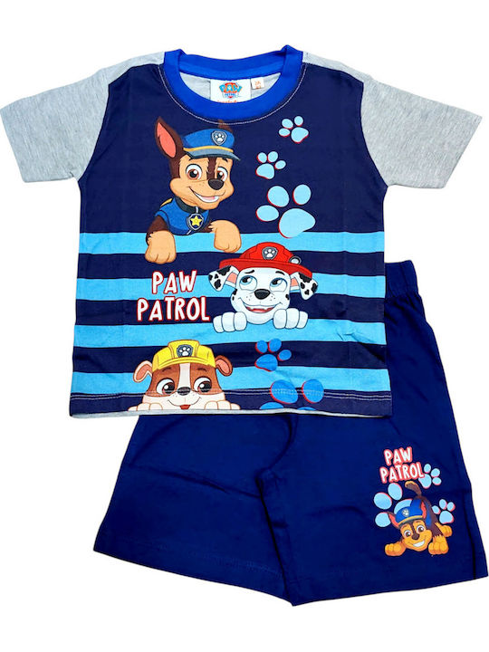 Disney Детска пижама Лятна Gray Paw Patrol