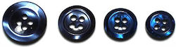 Shirt Button 11mm Dark Blue