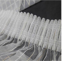 Faltenband Transparent Vorhangband 10cm Breite ...