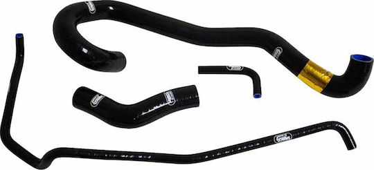 Kit furtunuri de apă din silicon Samco Sport Har-4-bk Negru
