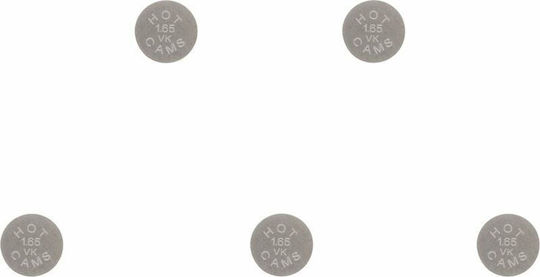 Комплект клапани Hot Cams с диаметър на шайбата 9.48mm, дебелина: 1.65mm, 5 броя за Honda Crf 450 R 02-16 Yamaha Wr 450 F 03-15, 5 бр