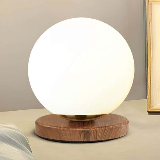 Opviq Lustră Decorativă cu Soclu pentru Bec E27 Bej