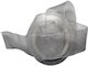 Organza Ribbon with Wired Edges 38mm Width White Price Per Meter