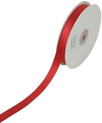Double-Sided Satin Ribbon 1.5cmx50m Red