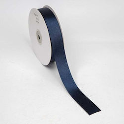 Κορδελα Σατεν Διπλης Οψης 2,5cmx50m Μπλε Navy