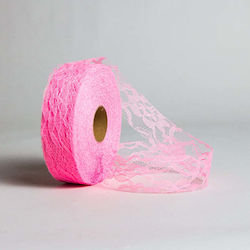 Spitzenband 3,5cm x 50m Rosa