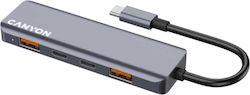 Canyon Hub USB 5 Porturi (USB-C) CNS-TDS18
