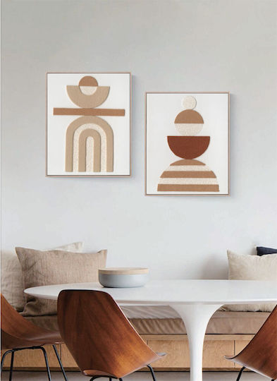 InTheBox Boho Balance 2 Gemälde auf Leinwand 80x100cm