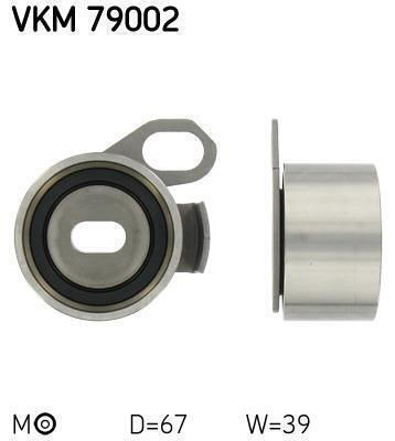 Bearing Tensioner Opel-Isuzu Campo 2.5TD-3.1TD 67-39 Isuzu Campo 2.5 D 4WD KBD47 1983-1990 ZA67TB0805B02-4728