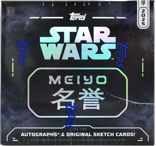 2025 Star Wars Meiyo Topps Хоби Кутия