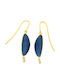 Arteon Earrings made of Silver Gold Plated with Stones
