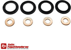 Σετ Λαστιχα Μπεκ Alfa Romeo Mito-fiat 500-doblo-panda-qubo/ford Κα-opel Agila Suzuki 9719-244