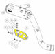 Akrapovic Stahl Hitzeschild P-hsy7r3
