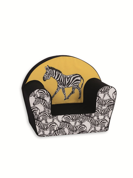 Παιδική Πολυθρόνα Zebra με Μπράτσα Μπλε 42x52x3...