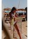 Φούστα Παραλίας Lime Christina Lagopoulou Cl23-131 Πράσινο Lime