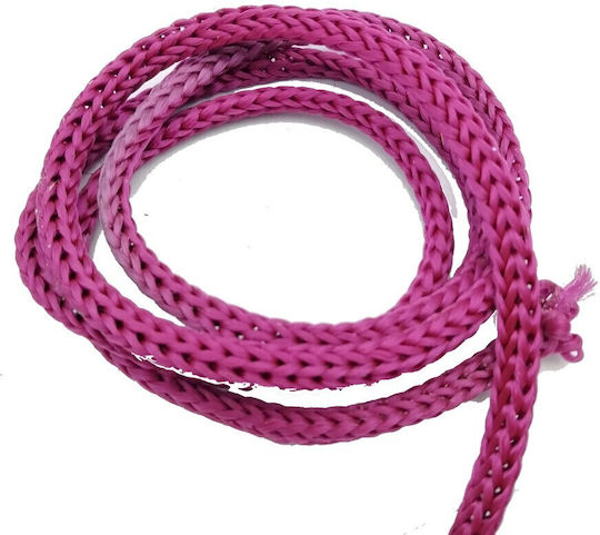 Zylindrische Schnürsenkel 4mm Preis pro Meter Bordeaux