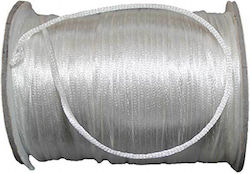 Satin Rat Tail Cord 2mm Thickness White Price Per Meter