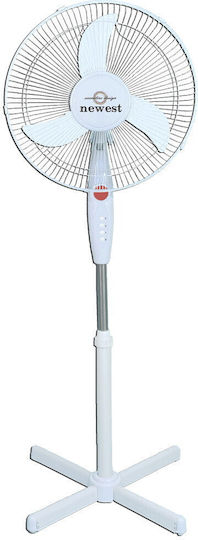 Newest Newest Pedestal Fan 50W Fan Diameter 40cm White