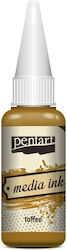 Μελάνι Media Ink Pentart 20ml Toffee