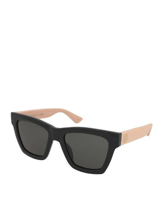 Gucci Unisex Sonnenbrille mit Schwarz Kunststof...