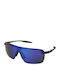 Maui Jim Unisex Γυαλιά Ηλίου με Μαύρο Κοκκάλινο Σκελετό και Μαύρο Polarized Φακό B680-02