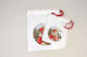 Polyester Cord Pouch Santa Claus 16 Cm X 20 Cm