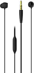 Remax Rm-550 In-ear Handsfree Ακουστικά με Βύσμα 3.5mm Μαύρο