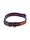 Zooland Περιλαίμιο Cotton Webbing Μπλε S 1.5x24-36cm