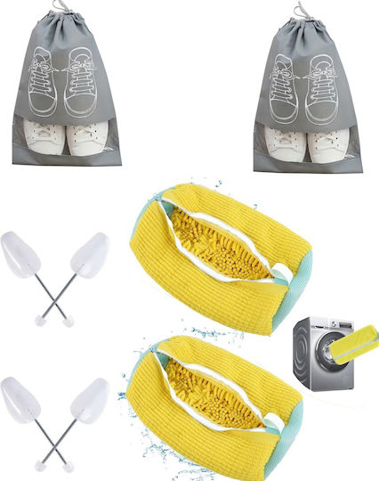 2 Bags Shoe Washing Secure Closure Reusable Quandes 2 Sets Shoe Bags Flexible Spring Size 35 39 40-47 Yellow 2 Shoe Protection Covers 2 Bags Shoe Washing Secure Closure Reusable Quandes 2 Sets Shoe Bags Flexible Spring Size 35 39 40-47 Yellow 2 Shoe Protection Covers