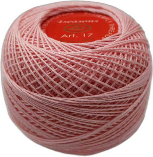 Βαμβακερό Νήμα Πλεξίματος 4seasons Col Ροζ 3446 1τεμ 50gr 210mtr