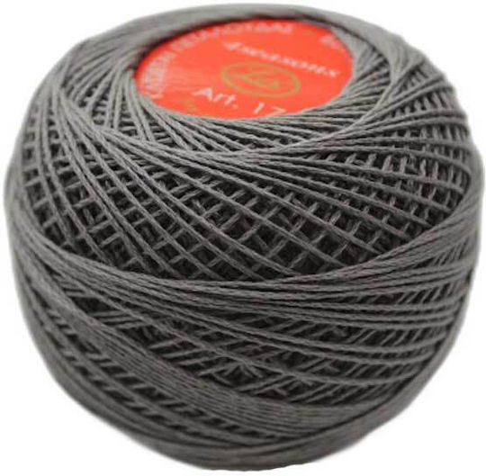 Fir de tricotat din bumbac 4seasons Col Gri 3033 1buc 50gr 210mtr