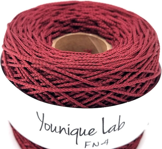 Quokka Younique Lab Macrame Poliester Bordo 180gr
