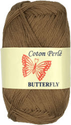Mercerisierte Strickwolle Butterfly Coton Perle...