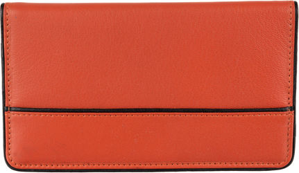Large Size Tobacco Pouch Genuine Leather Top Quality Fetiche Orange Gn 3-364