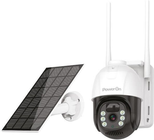 Power On BSC-02 IP Surveillance Camera 4G Full HD+ 4MP Waterproof Battery Powered with Two-Way Communication and Lens 4mm