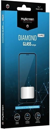 MyScreenPROTECTOR Пълно лепило Закалено стъкло Черен (Galaxy M13)