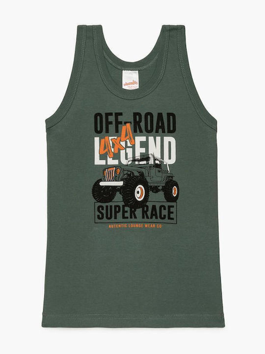 Minerva Legend Kids' Undershirt Tank Top Haki