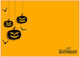 Halloween Placemats Design for Party 12 Pieces