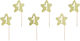 Star Sweets Decoration for Party 6 Pieces
