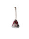 Hanging Hanging Bell Ornament Metallic Red 5x4cm