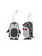 Hängendes Ornament Hölzern Gray 9x9cm Set 8Stück