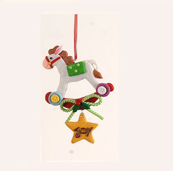 Set Weihnachtsbaumschmuck Pferdchen 3 Stück