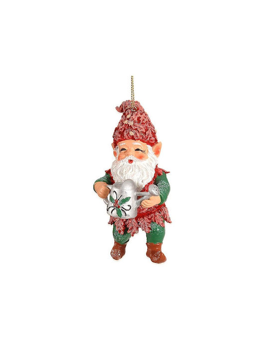Hängender Zwerge Ornament Polyresin Mehrfarbig