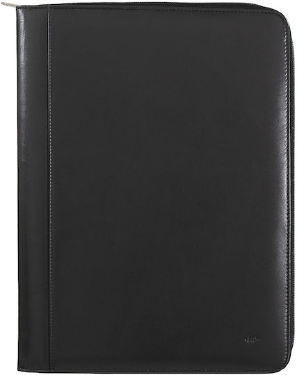 Nuvola Pelle Nappa Leder Aktentasche 36x26cm Soft Kollektion Schwarz